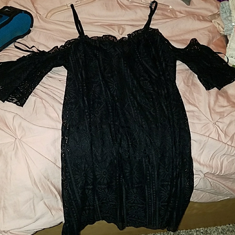 Black Shift dress